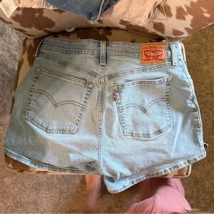 Levi's Classic Light Blue Jean Shorts